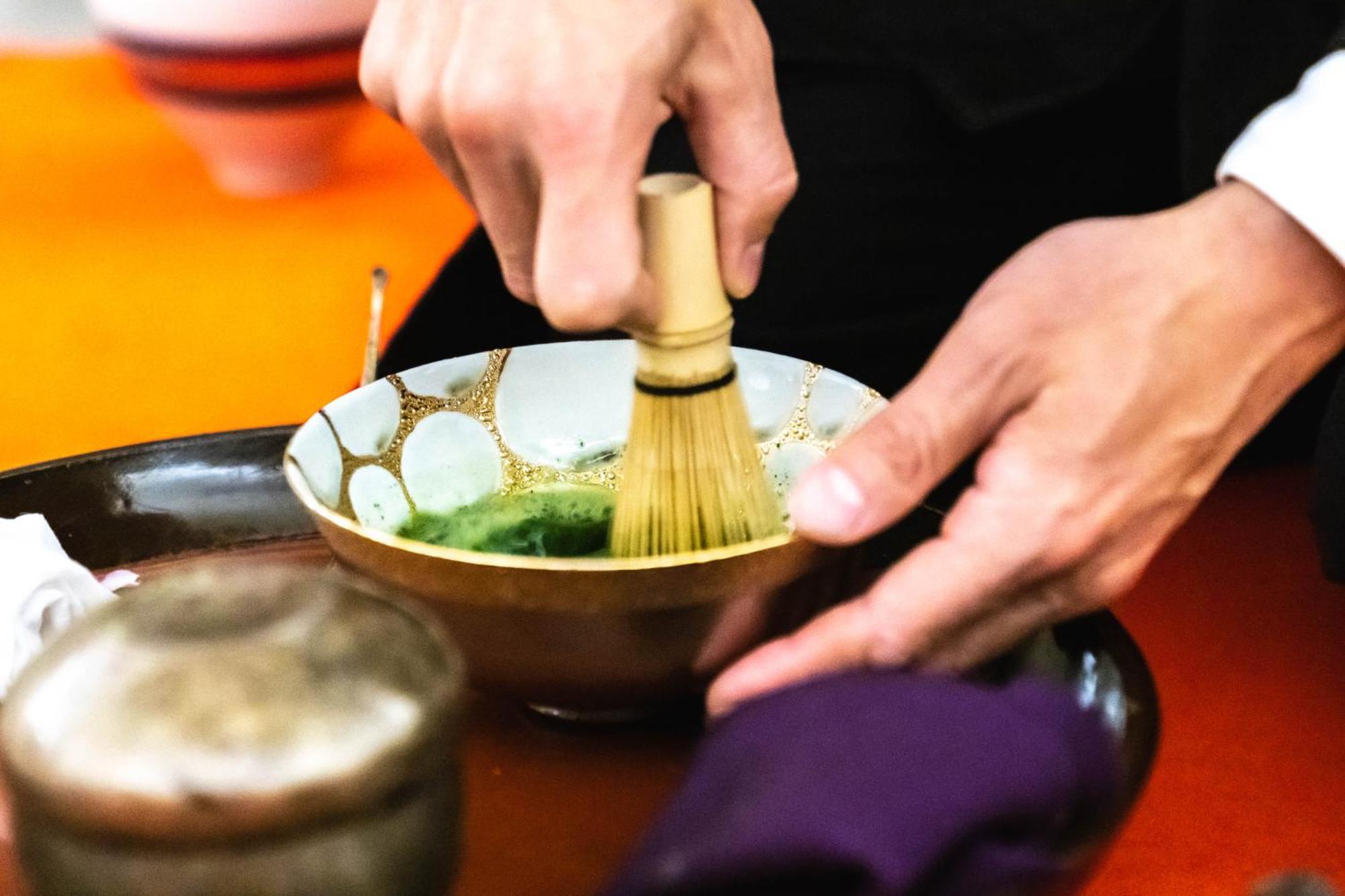 Nohga Hotel Kiyomizu Kyoto Dış mekan fotoğraf Preparation of matcha